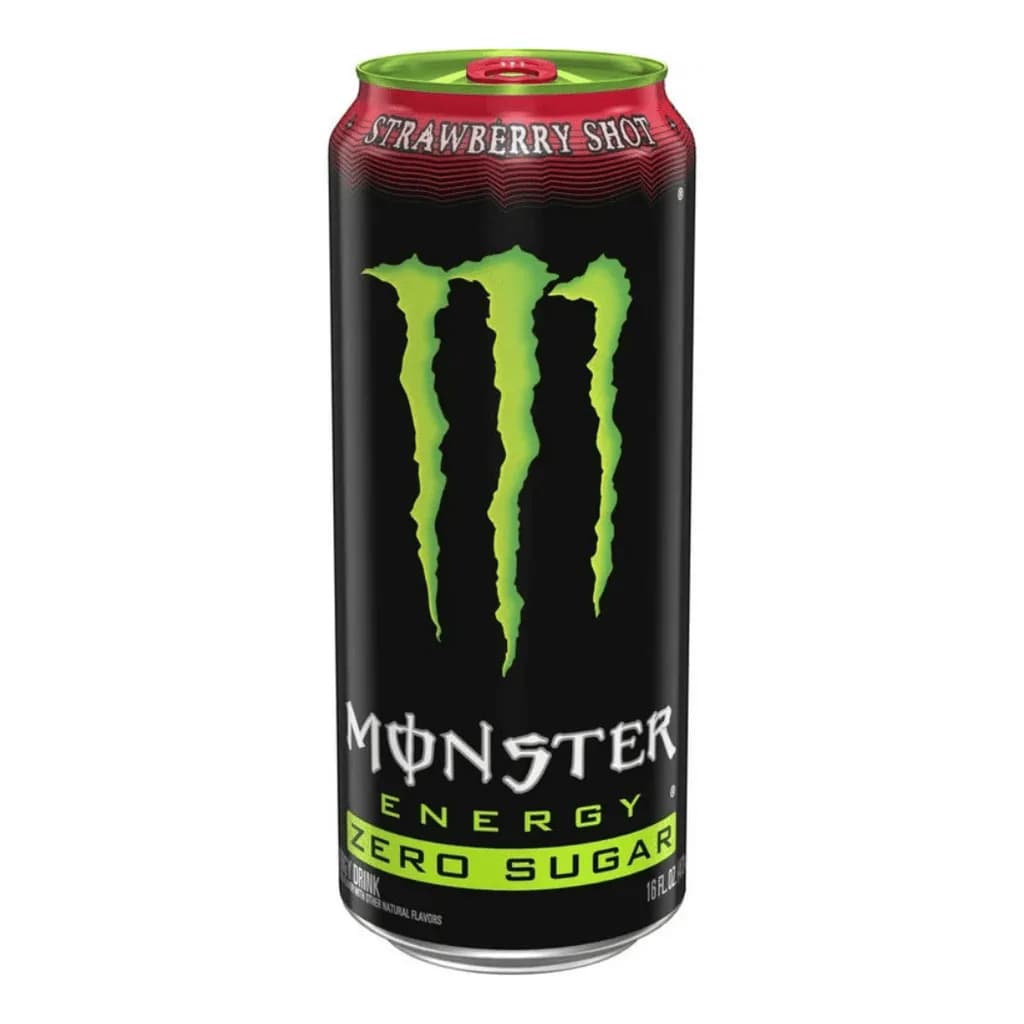 Monster, Оригинальный + Клубника · без сахара