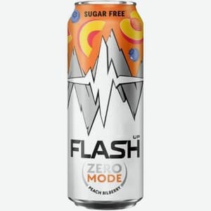 Flash Up, Персик · без сахара