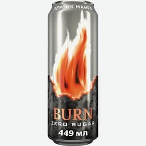 Burn, Персик · без сахара