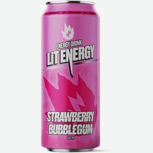 Lit Energy, Жевательная резинка + Клубника